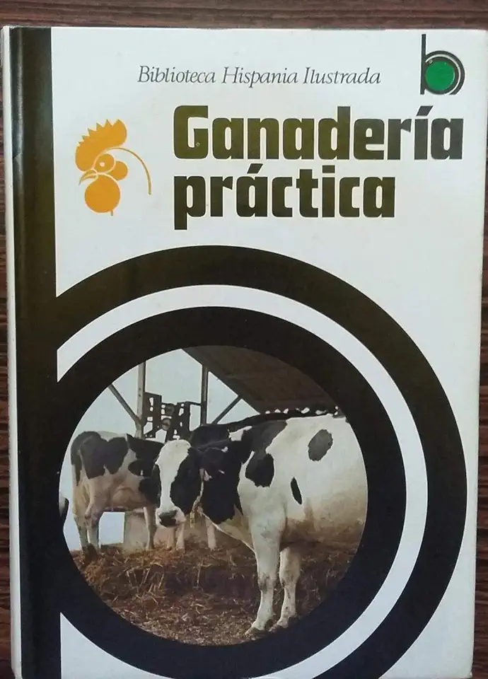 Capa do Livro Ganaderia Practica - Antonio Concellon Martinez