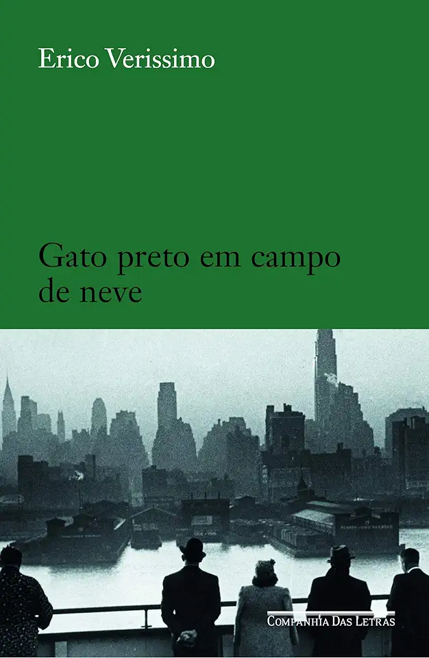 Capa do Livro Gato Preto Em Campo de Neve - Erico Verissimo