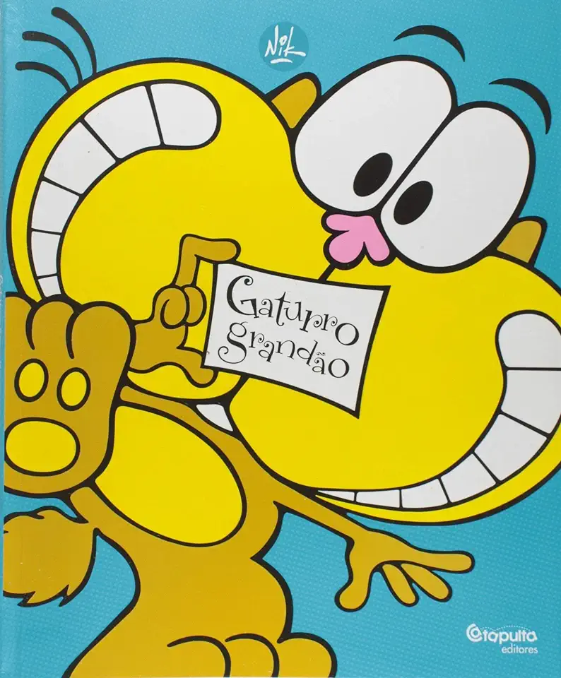 Capa do Livro Gaturro Grandão - Nik