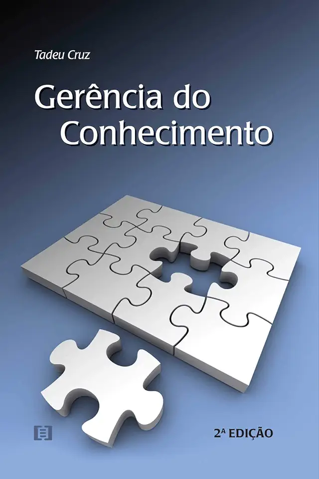 Capa do Livro Gerência do Conhecimento - Tadeu Cruz