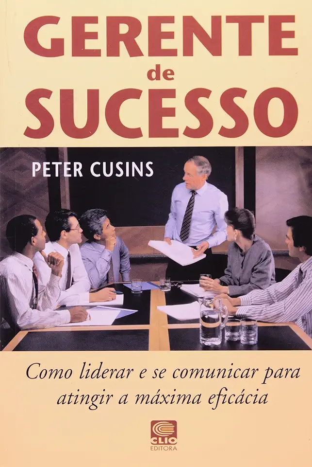 Capa do Livro Gerente de Sucesso - Peter Cusins