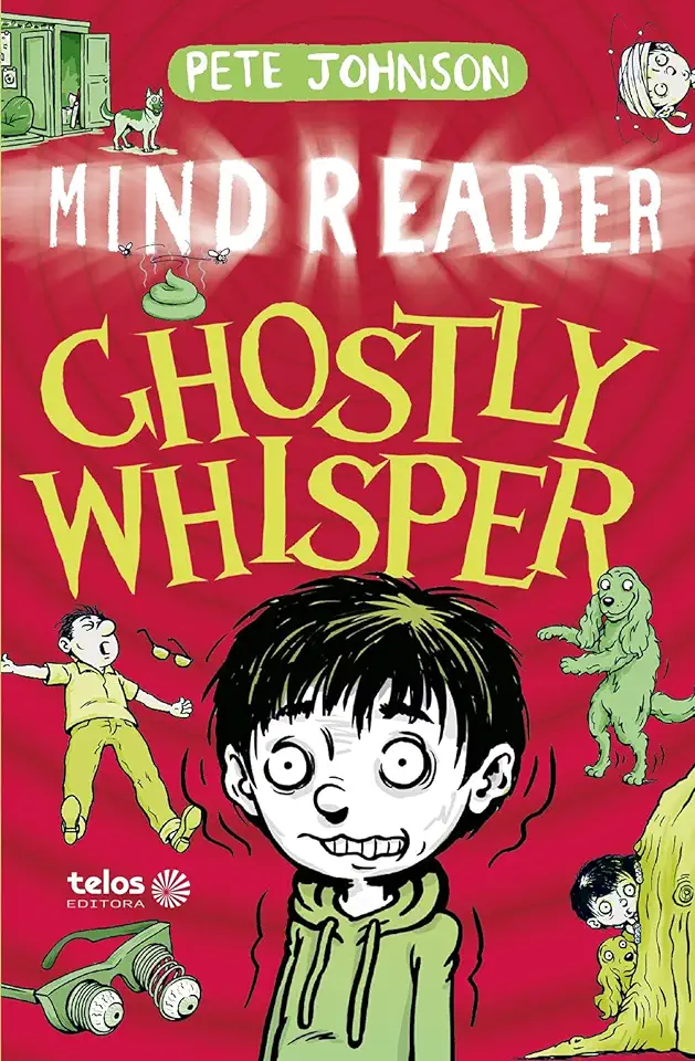 Capa do Livro Ghostly whisper - Mind Reader - Johnson, Pete