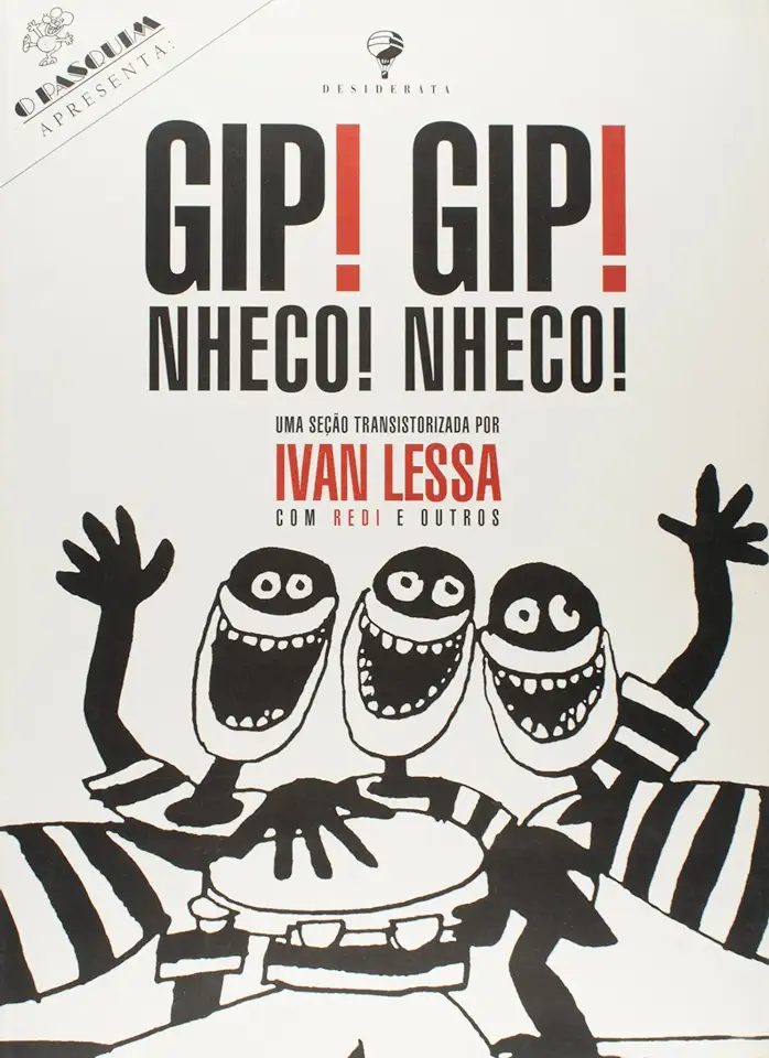 Capa do Livro Gip! Gip! Nheco! Nheco - Ivan Lessa