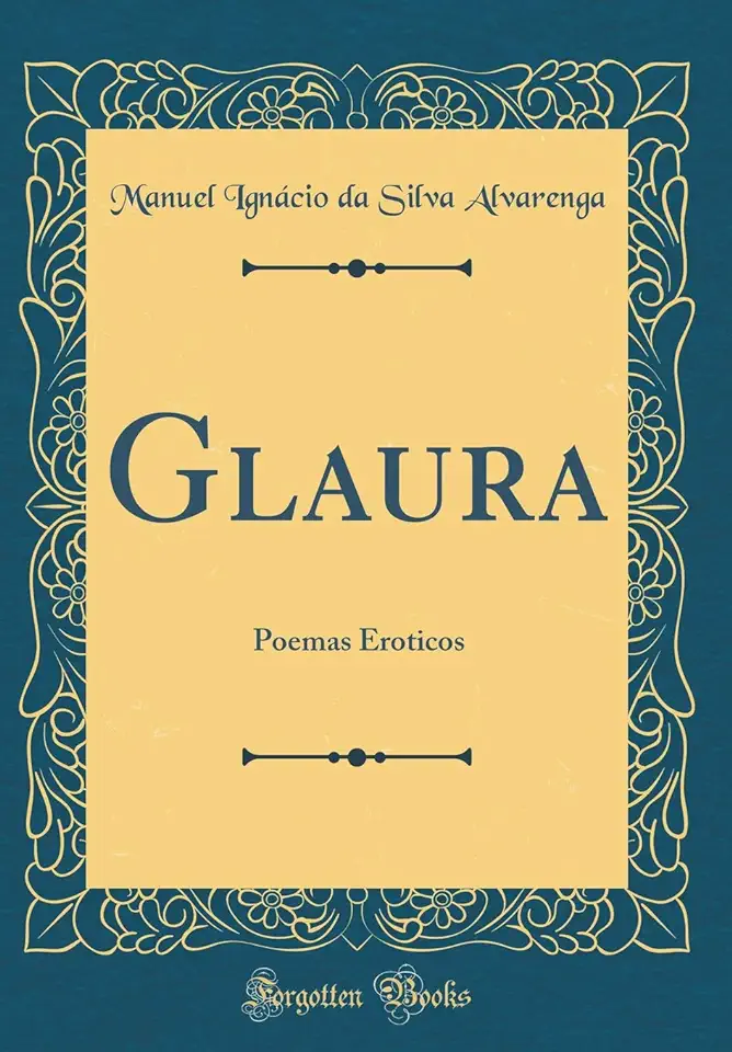 Capa do Livro Glaura - Poemas Eróticos - Manuel Ignacio da Silva Alvarenga