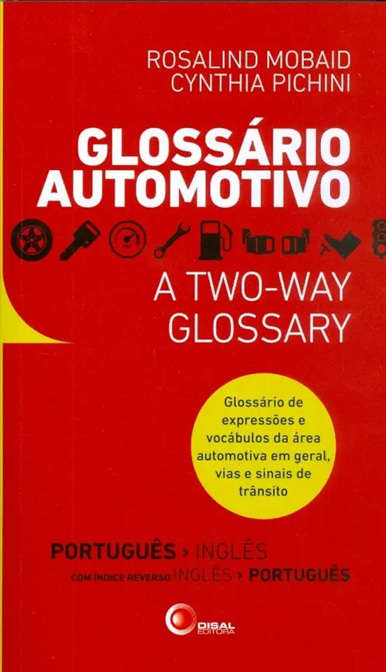 Capa do Livro Glossario Automotivo - Portugues / Ingles - Mobaid Rosalind / Pichini Cynthia