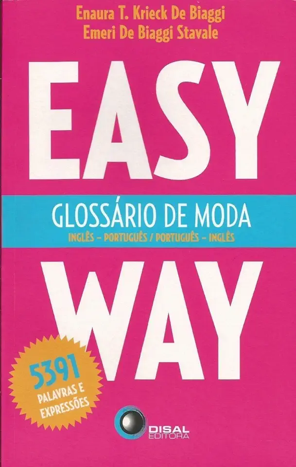 Capa do Livro Glossario De Moda. Easy Way - De Biaggi, Enaura T. Krieck