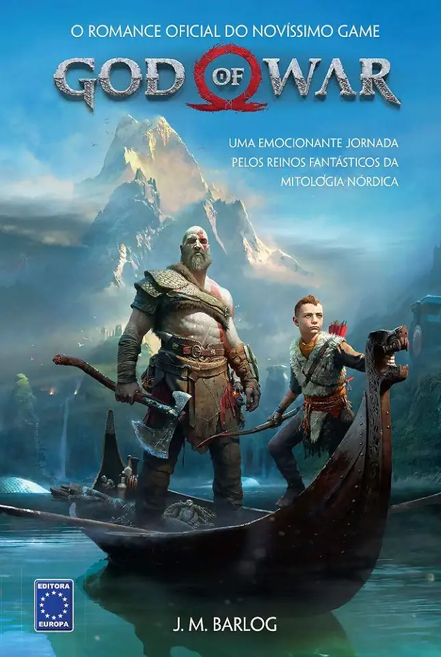 Capa do Livro God Of War - Uma emocionante jornada pelos reinos fantásticos da mitologia nórdica - J. M. Barlog