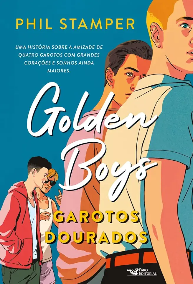 Capa do Livro Golden Boys - Romance Lgbtqia+ - Phil Stamper