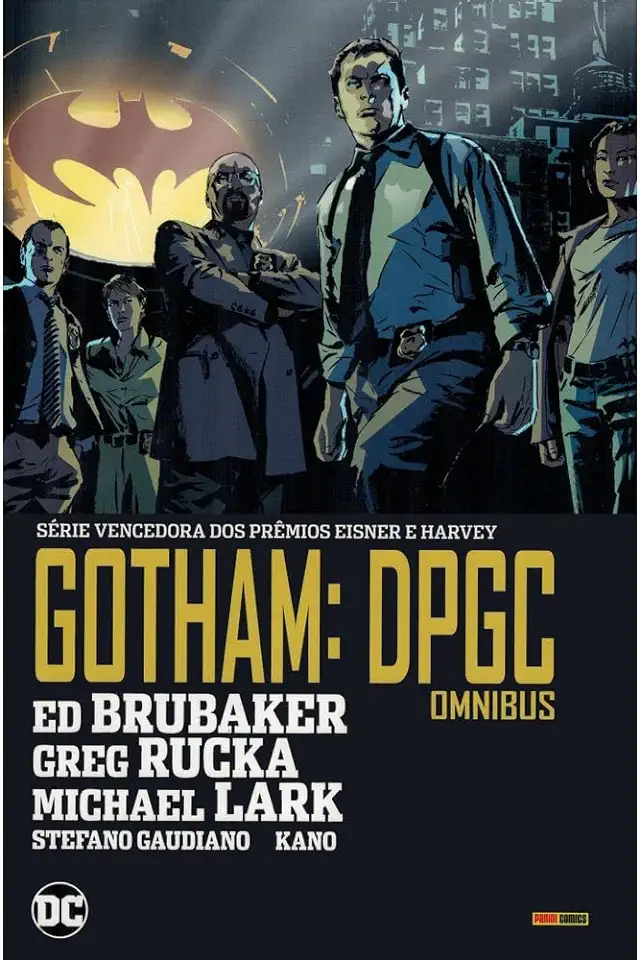 Capa do Livro Gotham: DPGC (Omnibus) - Brubaker, Ed