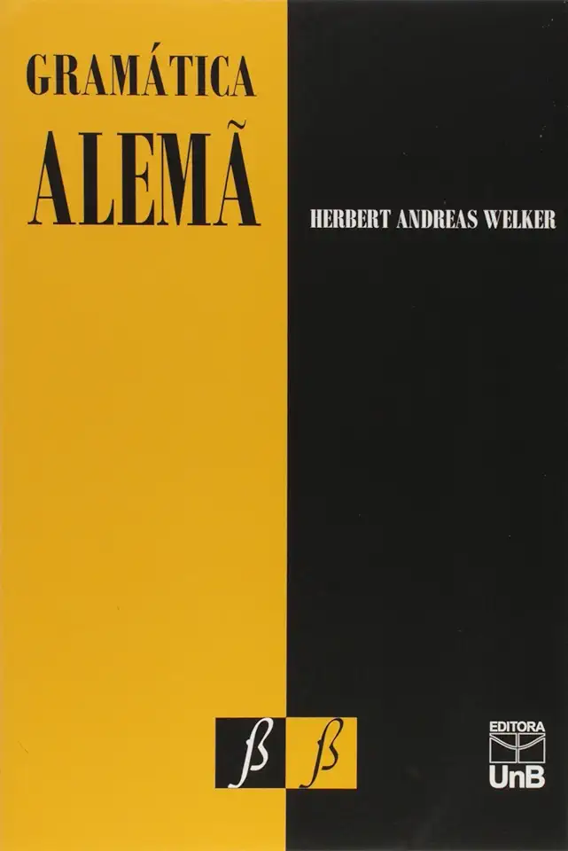 Capa do Livro Gramática Alemã - Herbert Andreas Welker