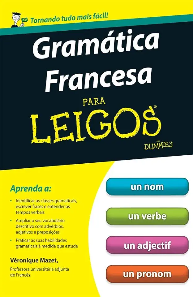 Capa do Livro Gramática Francesa Para Leigos - Véronique Mazet