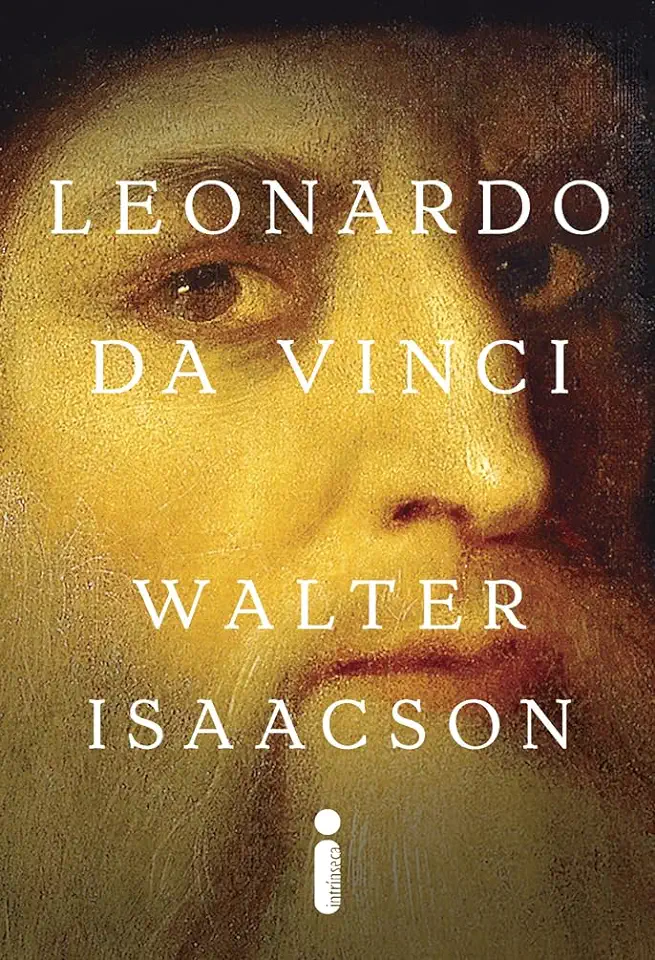 Capa do Livro Grandes Pintores do Mundo - Leonardo da Vinci