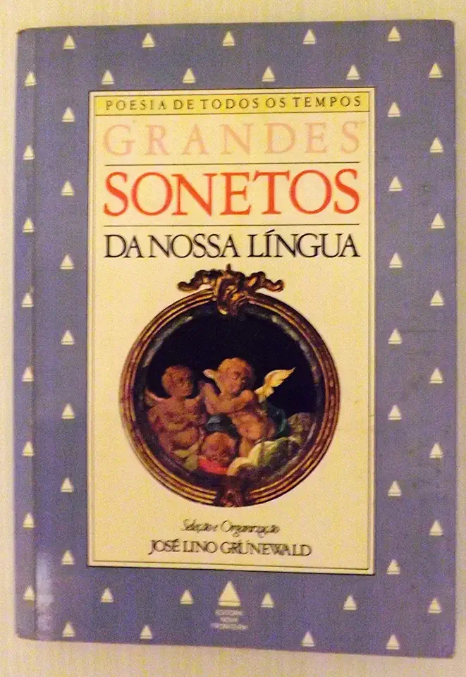 Capa do Livro Grandes Sonetos da Nossa Língua - José Lino Grunewald