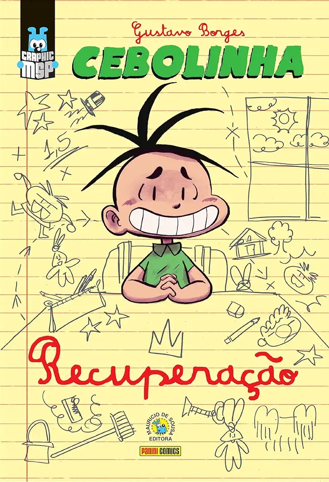 Capa do Livro Graphic MSP: Cebolinha - Recuperação - Gustavo Borges