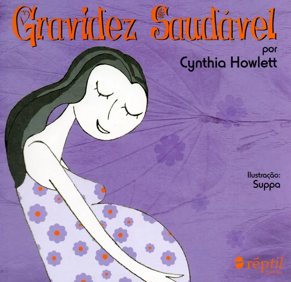 Capa do Livro Gravidez Saudável - Cynthia Howlett