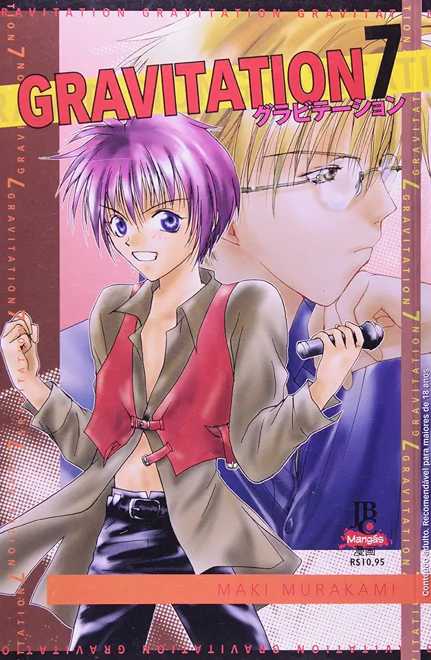 Capa do Livro Gravitation Volume 7 - Maki Murakami