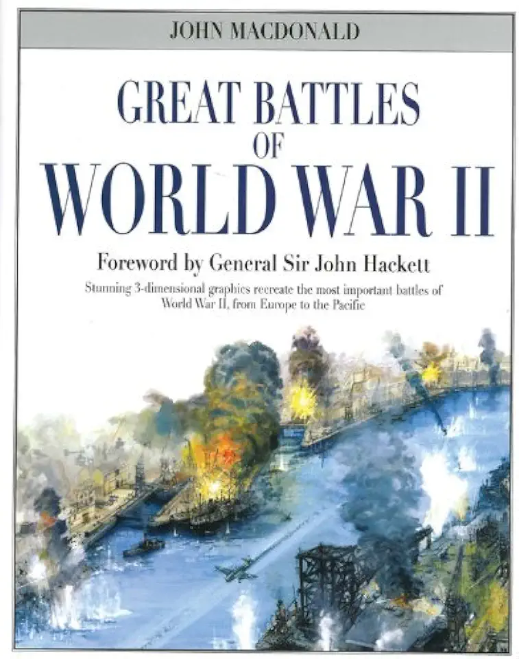 Capa do Livro Great Battles of World War II - John Macdonald