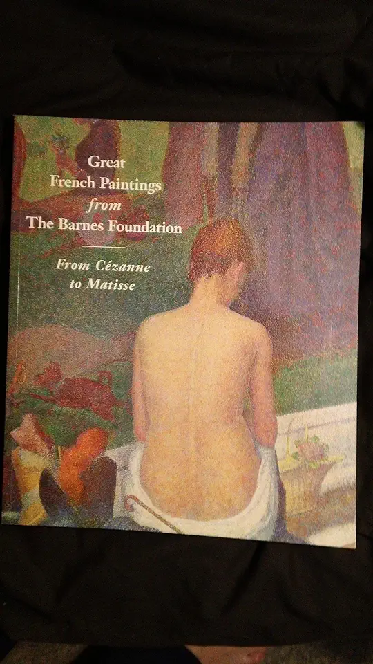 Capa do Livro Great French Paintings From The Barnes Foundation - N/d