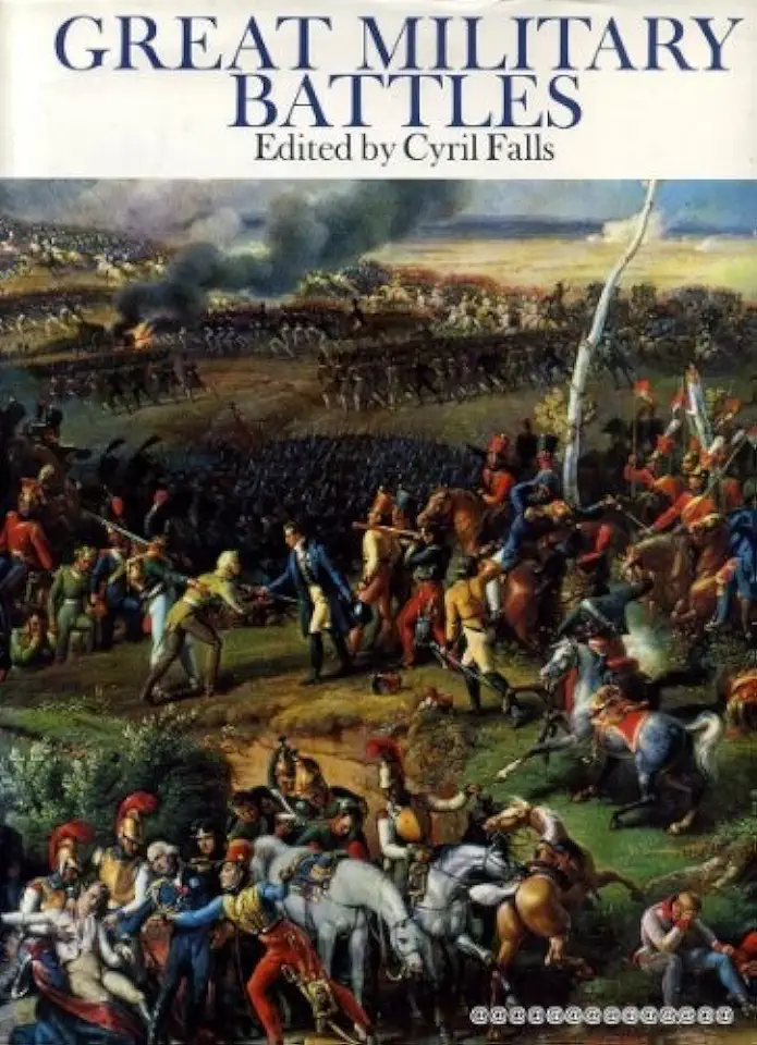 Capa do Livro Great Military Battles - Cyril Falls