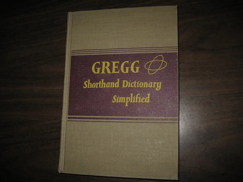 Capa do Livro Gregg Shorthand Dictionary - John Robert Gregg