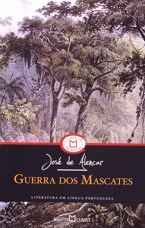 Capa do Livro Guerra dos Mascates - José de Alencar