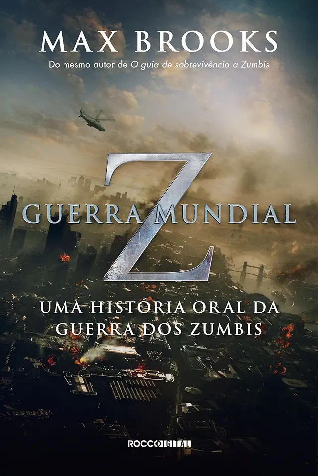 Capa do Livro Guerra Mundial Z - Max Brooks