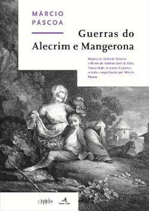 Capa do Livro Guerras do Alecrim e Mangerona - Antônio José da Silva