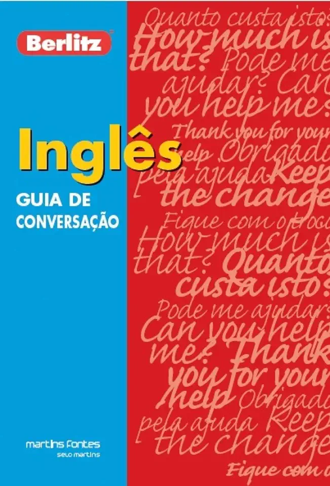 Capa do Livro Guia de Conversacao Berlitz - Ingles - Berlitz