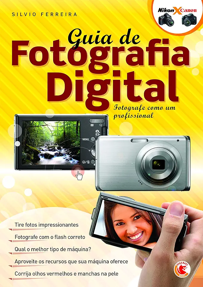 Capa do Livro Guia de Fotografia Digital - Silvio Ferreira