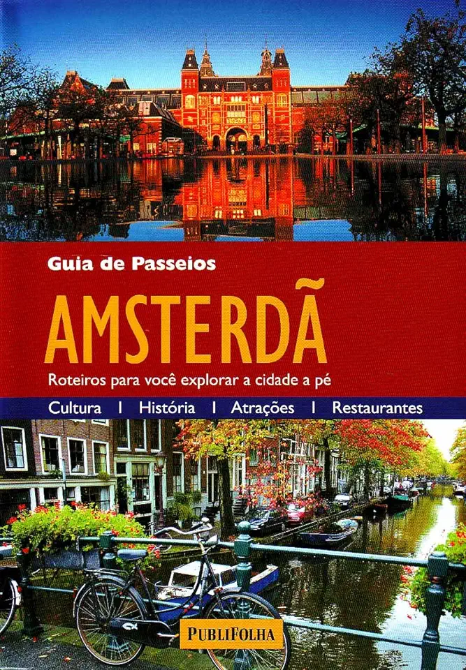 Capa do Livro Guia de Passeios Amsterdã - Robin Gauldie