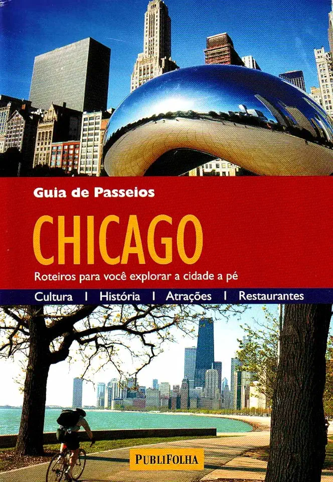 Capa do Livro Guia de Passeios Chicago - Max Grinnel