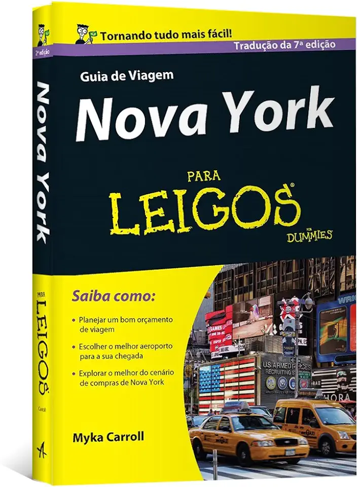 Capa do Livro Guia de Viagem Nova York Para Leigos - Myka Carroll