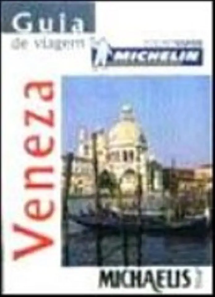 Capa do Livro Guia de Viagem - Veneza - Michelin