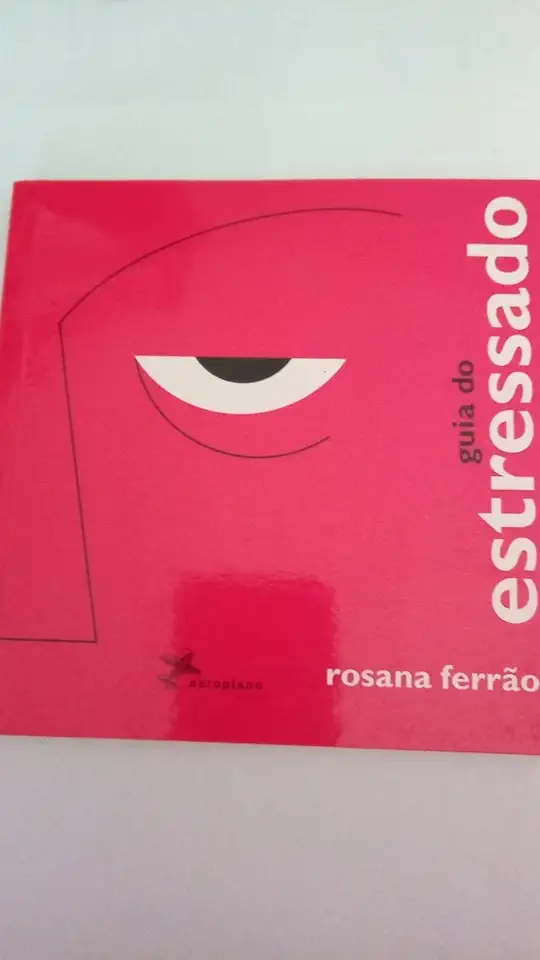 Capa do Livro Guia do Estressado - Rosana Ferrão