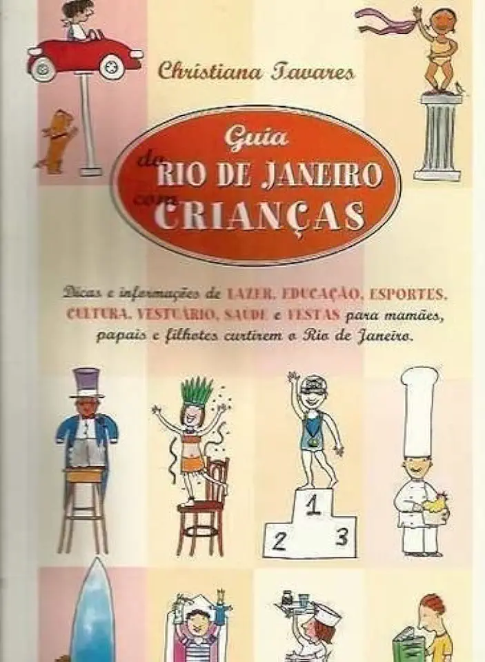 Capa do Livro Guia do Rio de Janeiro Com Crianças - Christiana Tavares