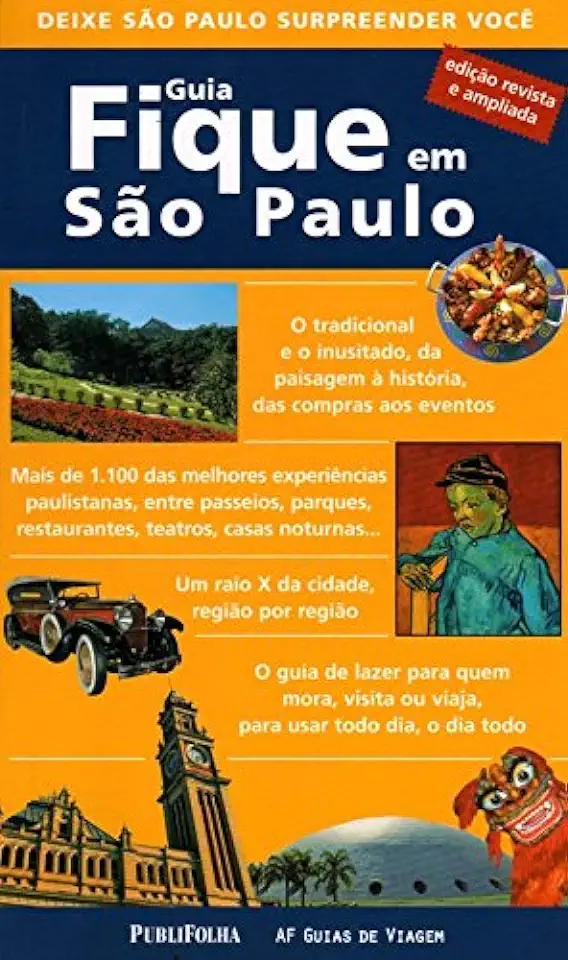 Capa do Livro Guia Fique Em São Paulo - Publifolha