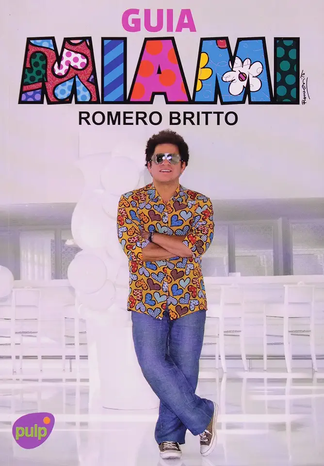 Capa do Livro Guia Miami - Romero Britto