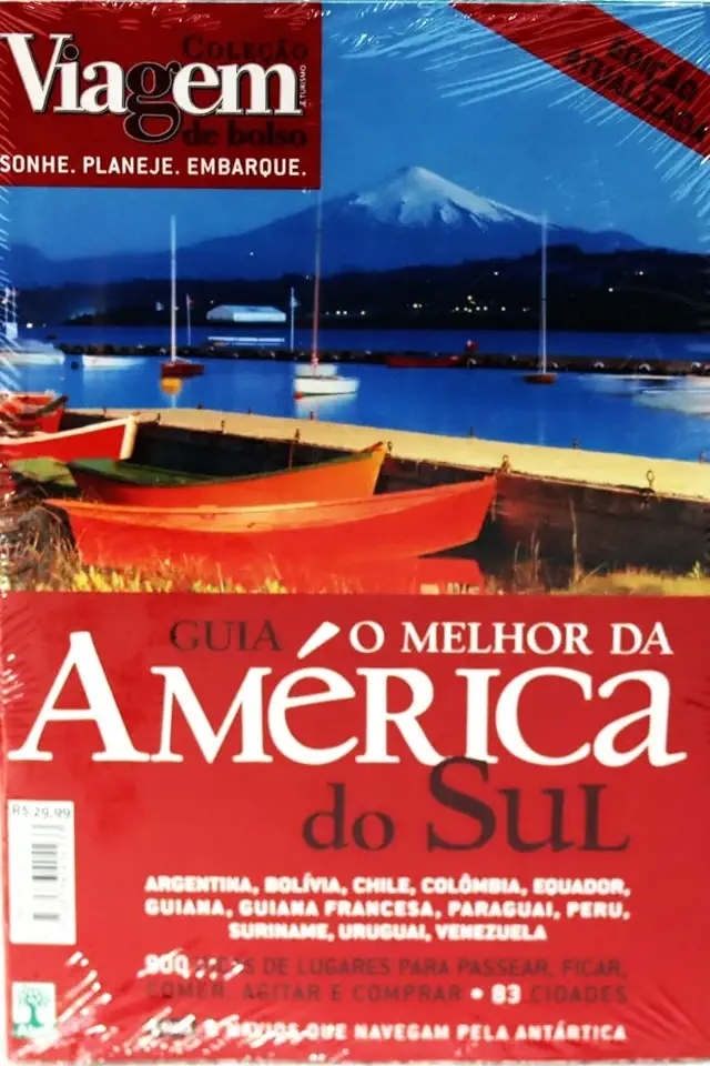 Capa do Livro Guia o Melhor da América do Sul - Abril