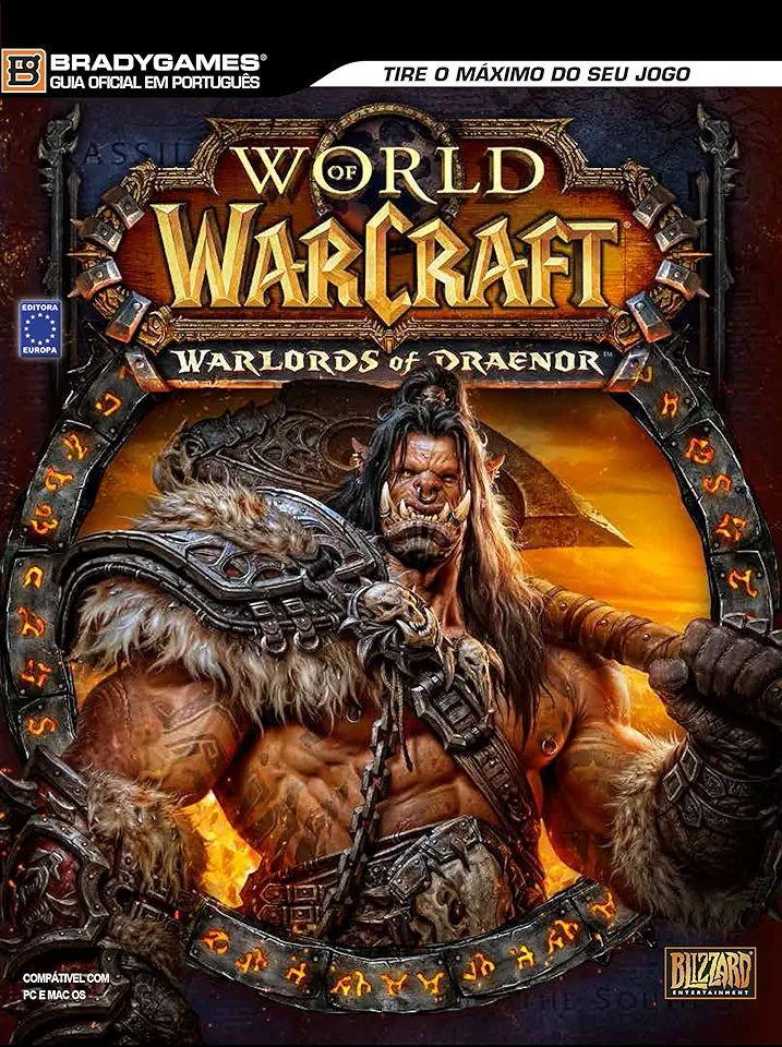 Capa do Livro Guia Oficial World Of Warcraft: Warlords of Draenor - Bradygames