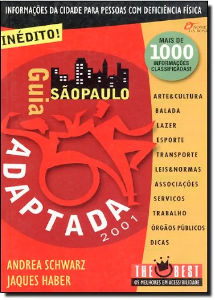 Capa do Livro Guia São Paulo Adaptada 2001 - Andrea Schwarz