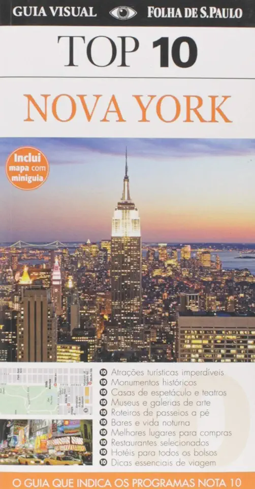 Capa do Livro Guia Turismo 10+ Nova York - Eleanor Berman