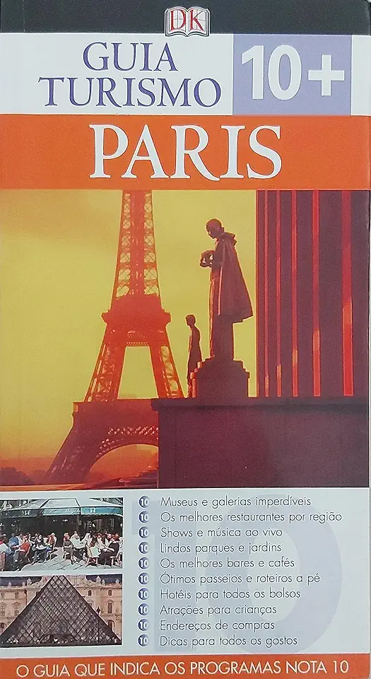 Capa do Livro Guia Turismo 10 Paris - Dorling Kindersley