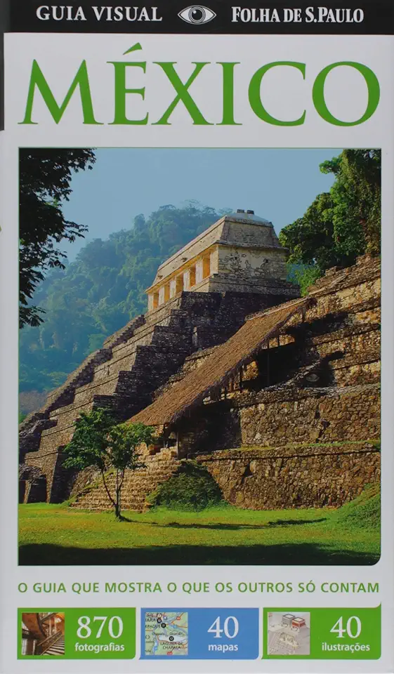 Capa do Livro Guia Visual: Folha de São Paulo: México - Vários Autores