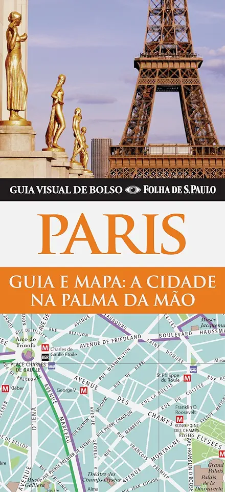 Capa do Livro Guia Visual Paris - Alan Tillier