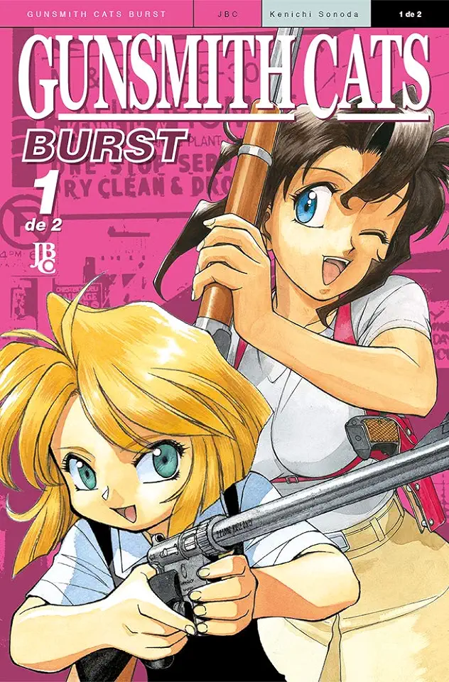 Capa do Livro Gunsmith Cats  - Burst Vol. 01 - Sonoda