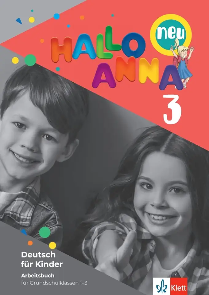 Capa do Livro Hallo Anna 3 - Arbeitsbuch - Klett - Olga Swerlowa