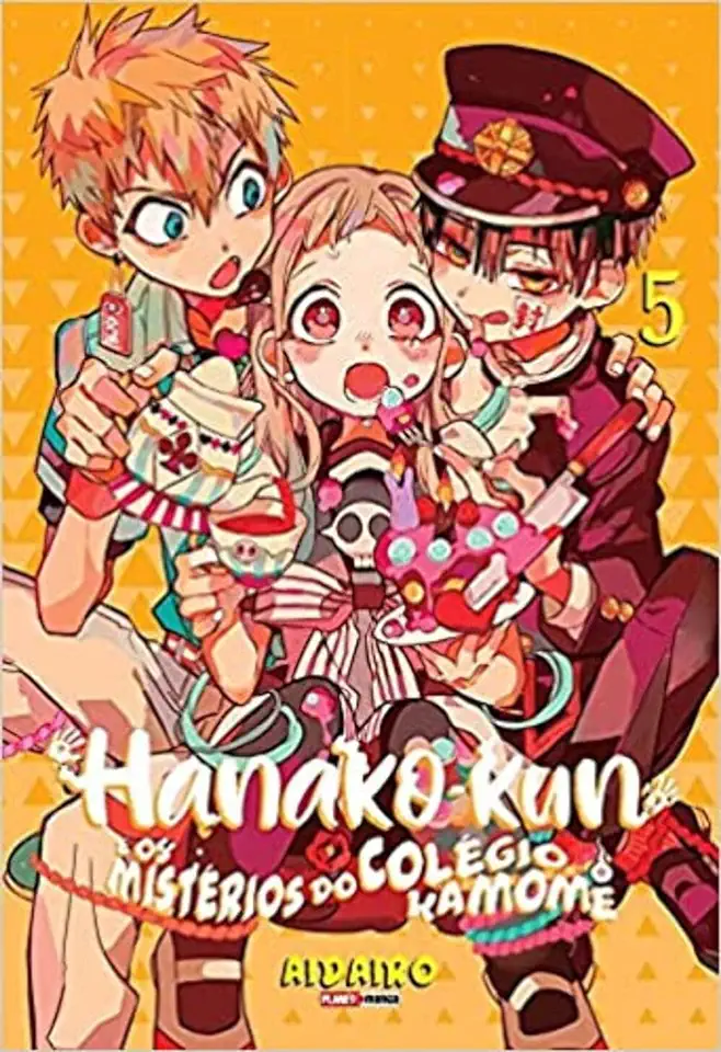 Capa do Livro Hanako-kun E Os Misterios Do Colegio Kamome - 06 - Aidairo