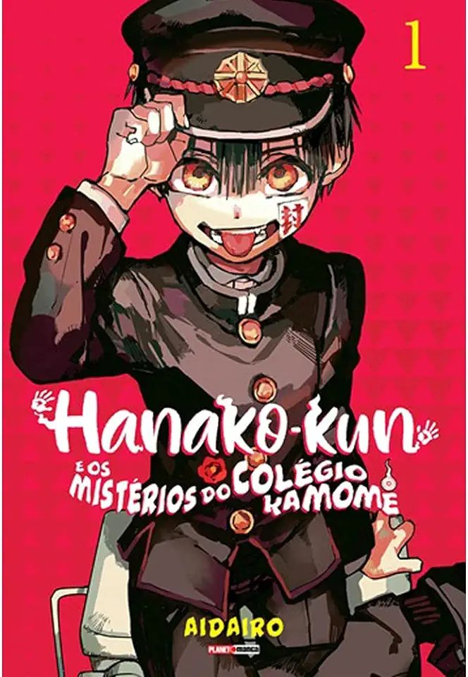 Capa do Livro Hanako-kun E Os Misterios Do Colegio Kamome - 08 - Aidair