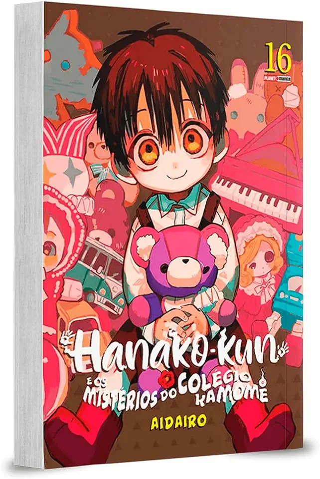 Capa do Livro Hanako-Kun E Os Misterios Do Colegio Kamome - 16 - Aidairo