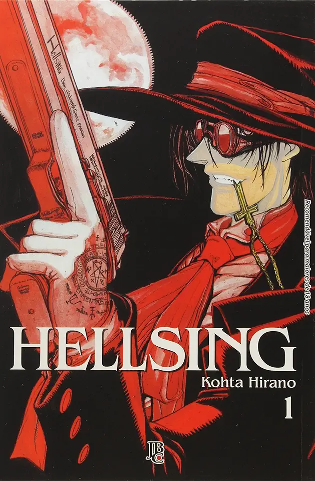 Capa do Livro Hellsing - 1 - Kohta Hirano